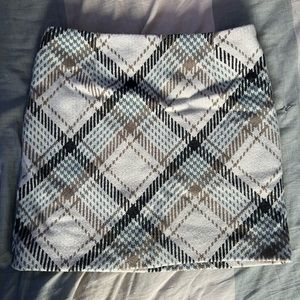 Multicolor Mini Skirt. Size 8